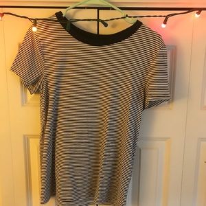 Black and white striped tee!